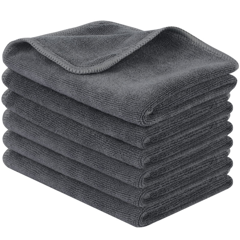 Microfiber Towels Dark grey