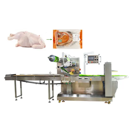 Automated Fish and Chicken Meat Packaging Machines for Frozen Products
