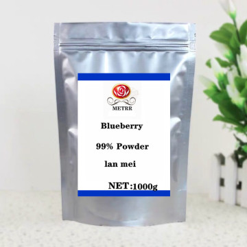 99% ISO Certified High Quality Natural High Quality Pure Blueberry Powder with Multivitamins To Reduce Capillary Permeability