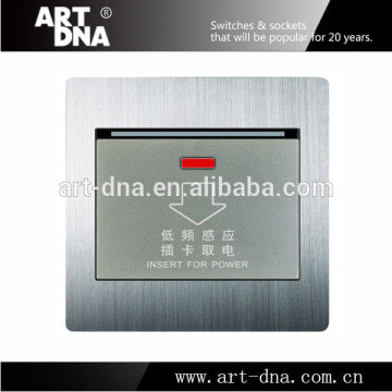European Style A69 16A Low Frequency Key Card Switch