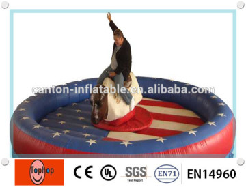 new crazy inflatable bull riding machine