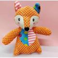 Orange Standing Fox plush pet comfort toy