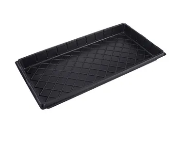 540x280x50mm Black Plastic Seedling Tray | PS Pallet Tray