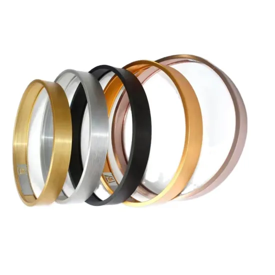 Custom Size Home Decoration Round Square Irregular Shaped Aluminum Profile Framing System