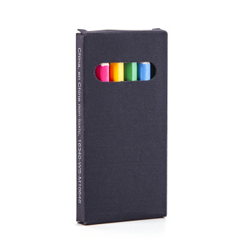 Custom Logo 3.5 inch Mini Wooden Colored Pencil Set for Kids