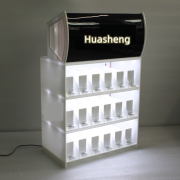 Smart Under-Counter Display Racks for Convenient Tobacco Advertising in Convenience Stores