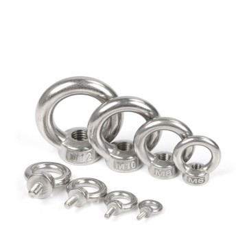 Ring Shape Oval Threaded Lifting Eye Nuts