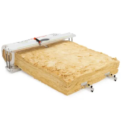 Industrial MINOVA Insulation Material Cutting Machine for Rockwool Roll