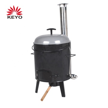 Premium Quality Charcoal Smoker Barbecue Combi Chimney Bbq Grill