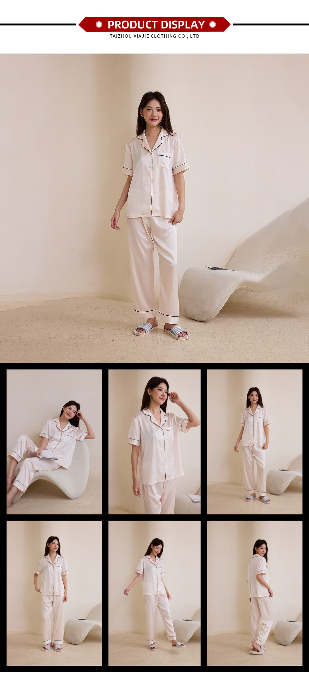 Short-sleeve Pajama Set2-23-X