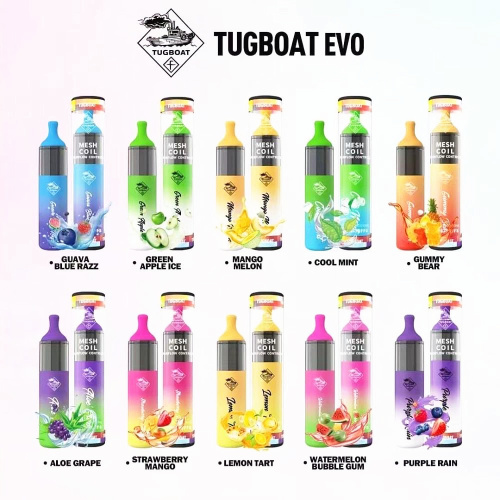 Strawberry Mango Tugboat EVO Vape Vape en gros 4500