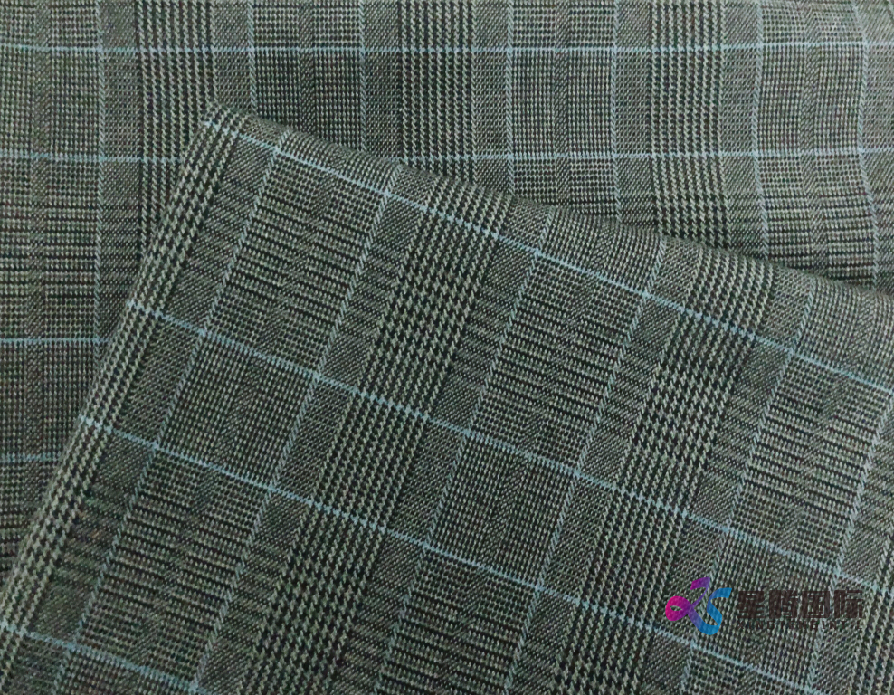 Check Pattern TR Strech Fabric 2