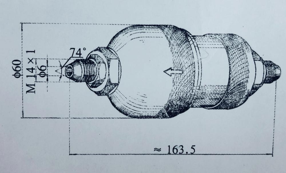 YL-7 hydraulic oil filter for aircraft