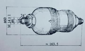 YL-7 hydraulic oil filter for aircraft