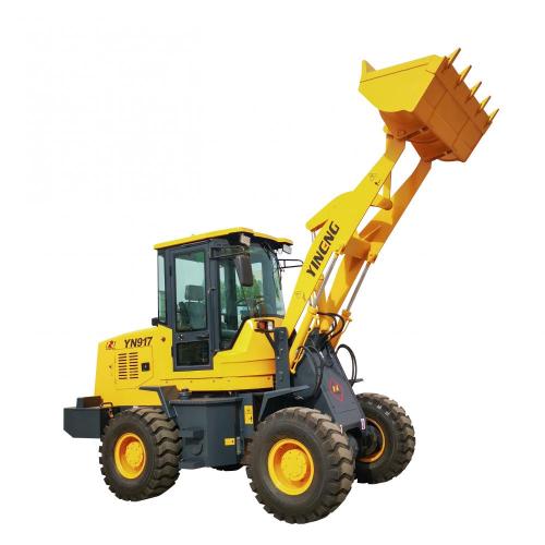 Mini 1ton g&#39;ildirakli loader arzon yuklagich