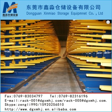 Industrial Steel Pipe Storage Racks, Warehouse Storage Frame Cantilever Racking