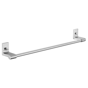 YOROOW Wall Mounted Bathroom Accessories Towel Rack Chrome Finished Aluminum Towel Bar