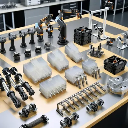 4 Pin Plug Molex Connector with Pins