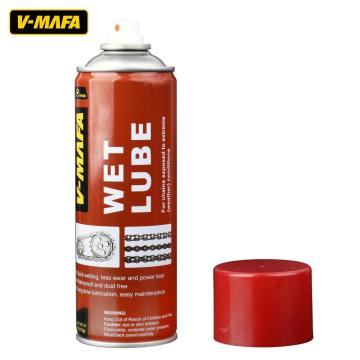 Wet Lubricant Bike Lube Spray Aerosol