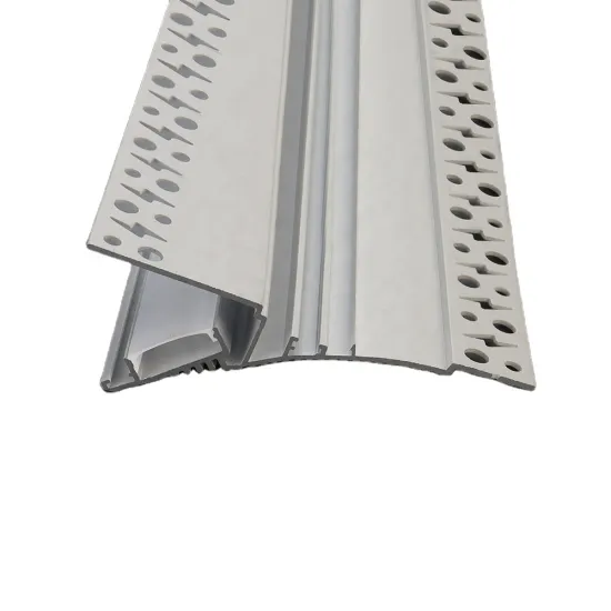 Custom LED Profile Waistline for Upward Illumination in Living Rooms and Malls