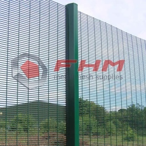 ПВХ с покрытием оцинкованный 358 Anti Climb Fence