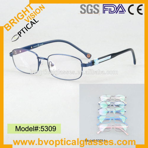 Bright Vision 5309 New Design Metal colorful children glasses