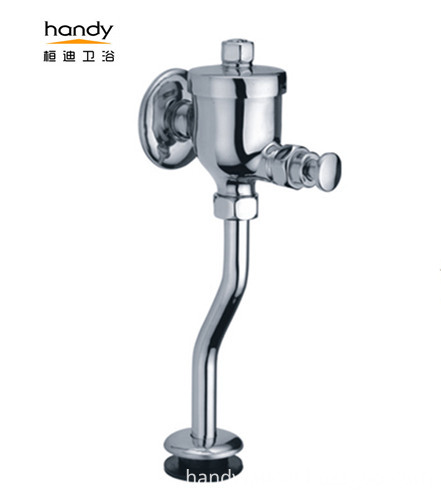 Manual Press Urinal Brass Push Button Water Saving Flush Valve