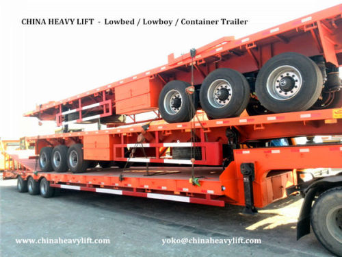 CHINA HEAVY LIFT - 80t Lowbed Trailer