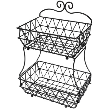 2tier afneembare fruitmand voor keuken