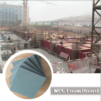 Fireproof Wood Plastic Composite Board, Building Templates