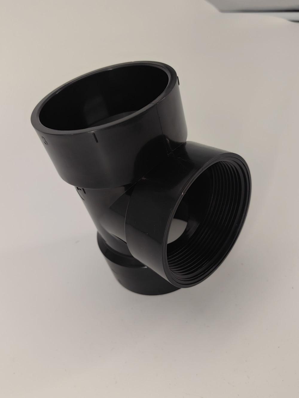 ABS fittings 3 inch FLUSH CLEANOUT TEE