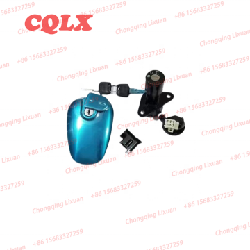 Yamaha YBR125 YBR 125 (2002-2014) Zündschalter Kraftstoffkappen-Sitzverriegelungsschlüssel-Set