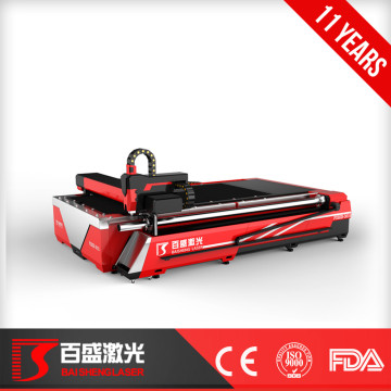 500W cnc metal tube and sheet laser cutting machine in China
