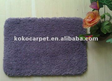 super soft microfiber cut pile floor mat