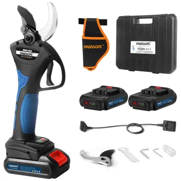 SW-8605 Professional Electric Pruner 21V Lithium Battery Scissors for Progressive Cutting
