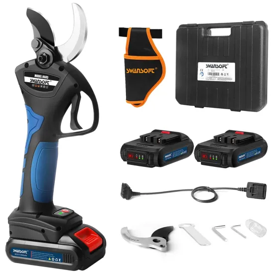 SW-8605 Professional Electric Pruner 21V Lithium Battery Scissors for Progressive Cutting