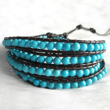Fashion Handmade Exquise Leather Bracelet