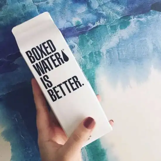 Mineral water carton filling machine