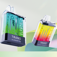 Elfworld trans 7500 puffs rechargeable disposable vape pod