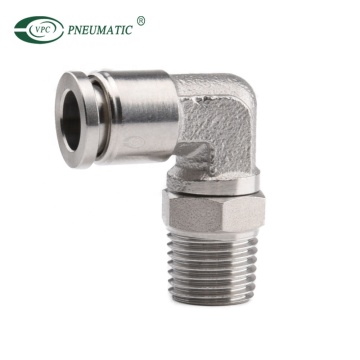 Stal nierdzewna BSP NPT 90 stopniowe elementy pneumatyczne
