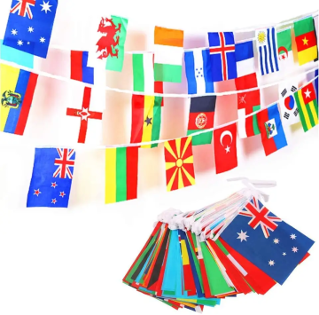 Sunshine Custom Football Flag Banners for Festive Decor