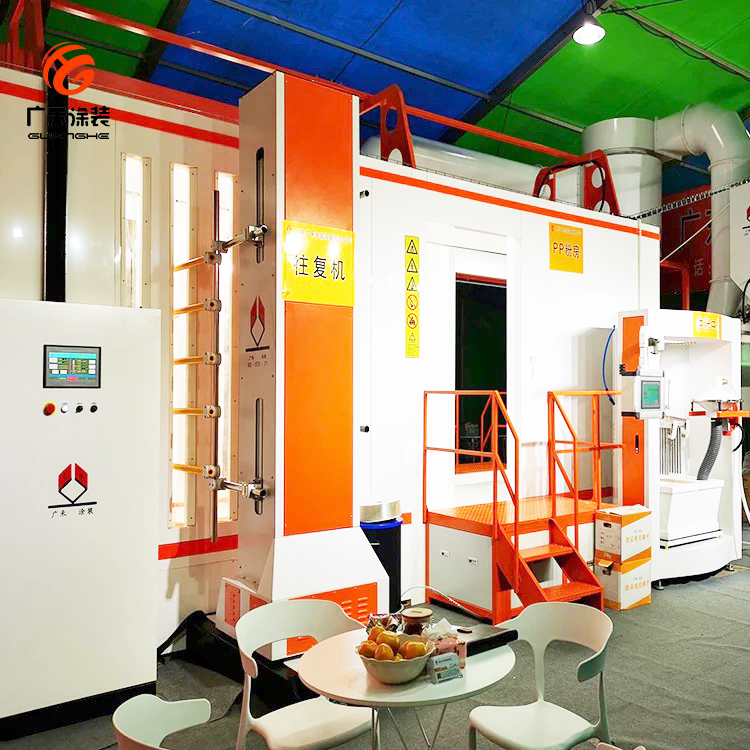 Auto Electrostatic Powder Coating Line for Furniture