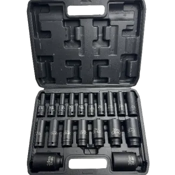 Factory Wholesale High-Quality 1/2 Inch Deep Socket Set Tool Kit for Impact Wrench