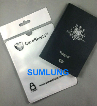 RFID Blocking Sleeve for USA Passport Protector Anti Scan ID Protection OEM Factory offer LOGO printing