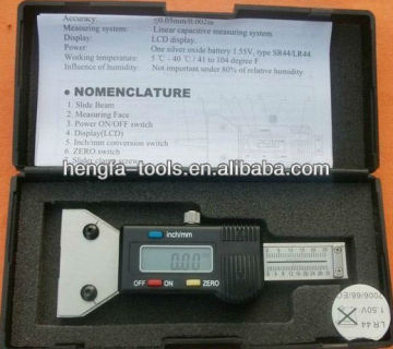 Electronic digital Tire tread depth gauge Precision manual measuring tool