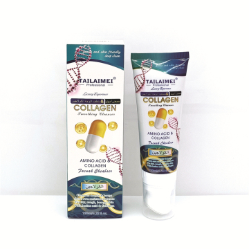 FW003 TLM Custom Amino Acid Collagen Foam Facial Cleanser