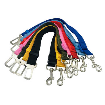 BOTO Pet Dog Cat Car Seat Belt - Adjustable Harness Lead for Safe Pet Travel
