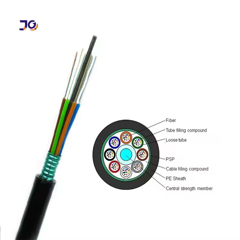 Underground 48 96 Core Fiber Optic Cable