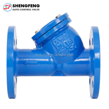 BS Standard Cast Iron GGG50 DN100 PN16 Y Type Filter Strainer - Product Information and Specifications