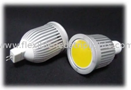 7w E14, E27, Gu10 380lm - 450lm Cob Rgb Led Spot Lamps For Mall / Retail Shop Lighting